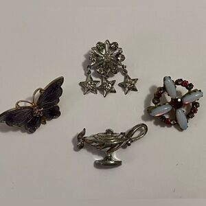 Celestial Butterfly Brooch Collection